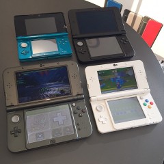 Four 3DS'es